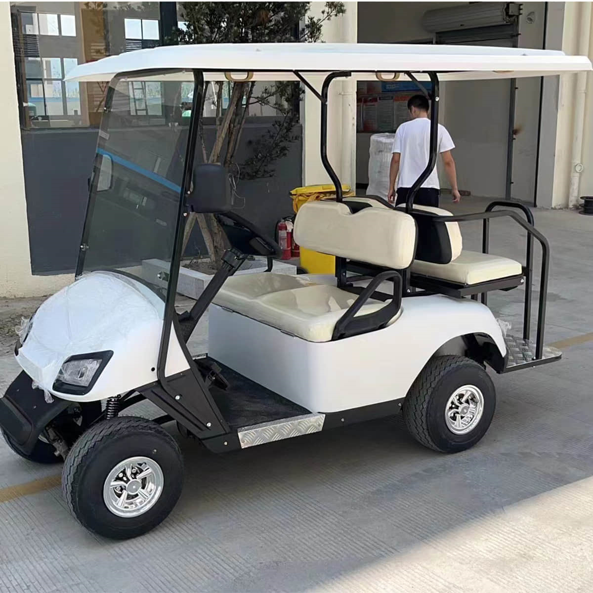 2+2 Seater Electric Golf Carts 15 2+2 passenger golf cart