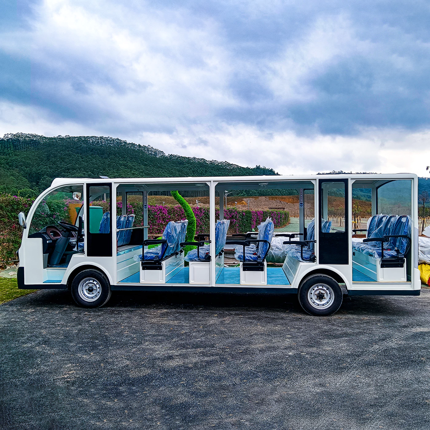 23 Seats Electric Sightseeing Tourist Car 16 23 Seats Electric Sightseeing Tourist Car - Image 3