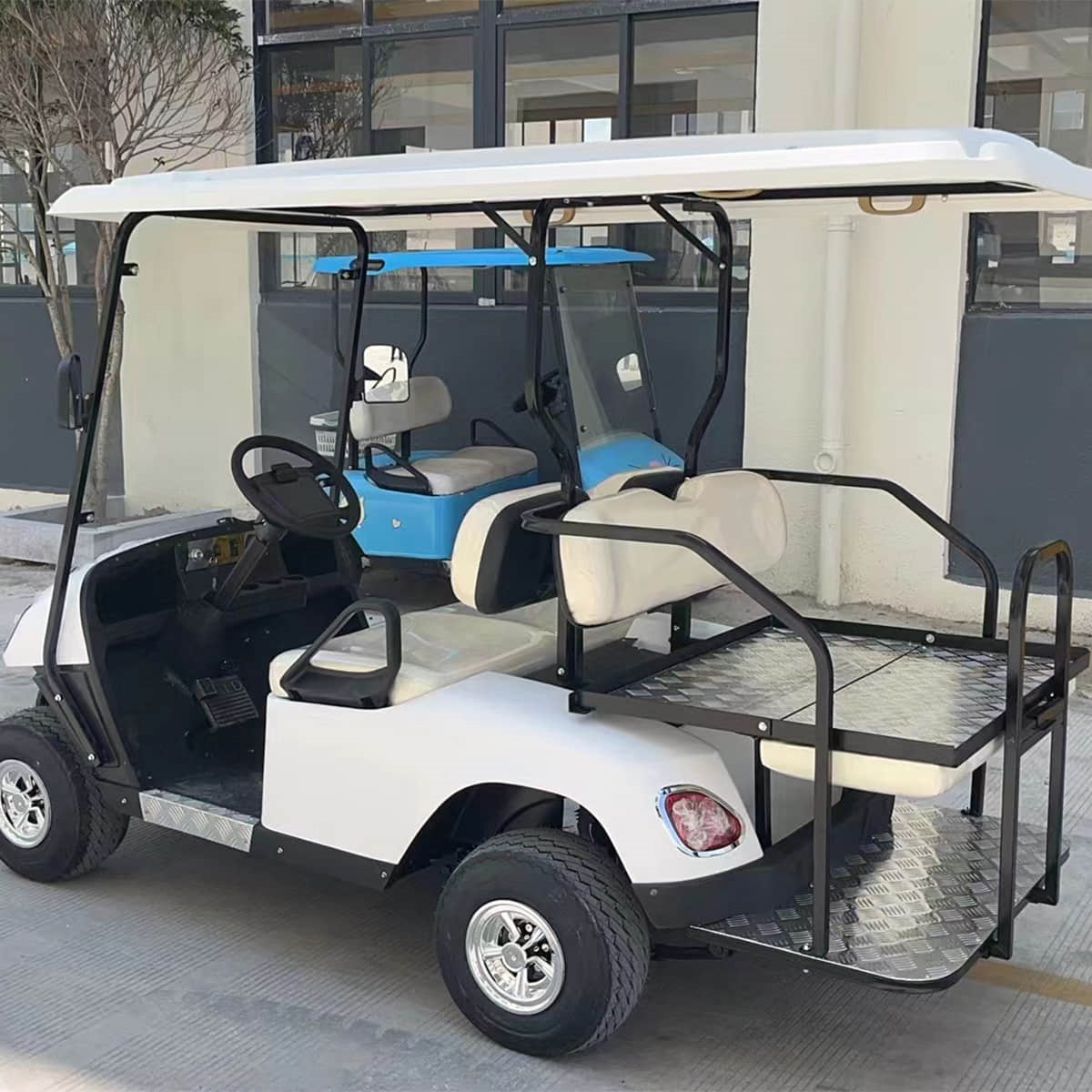 2+2 Seater Electric Golf Carts 18 4 seater golf cart