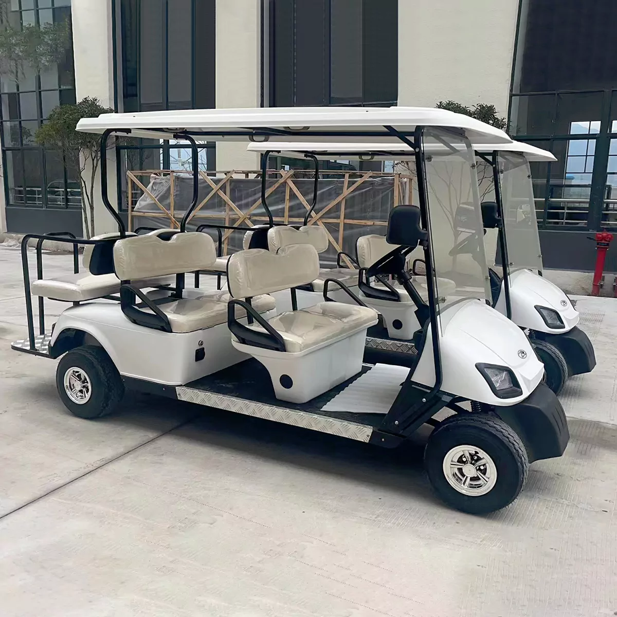 4+2 Seats Gasoline Golf Cart 14 4+2 Seats Gasoline Golf Cart