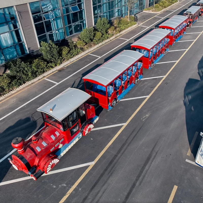 High-looking Sightseeing Train 14 huoche