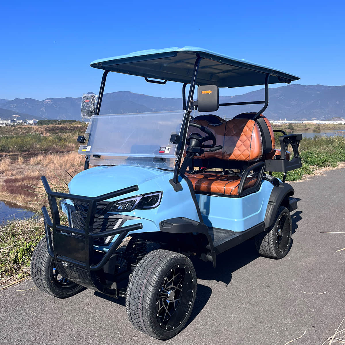 4 Passenger Utility Street Legal Golf Cart 15 4 seater golf cart