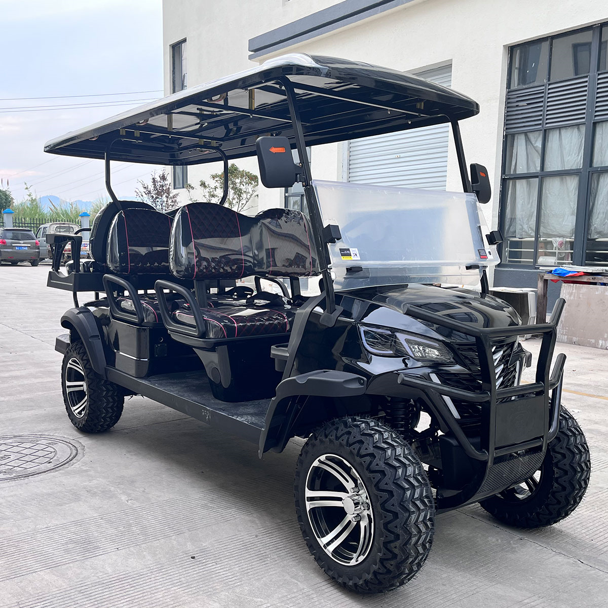 6 Seater golf buggy High quality, suitable for use in scenic spots, stadiums, hotels and campuses 14 6 seater golf cart