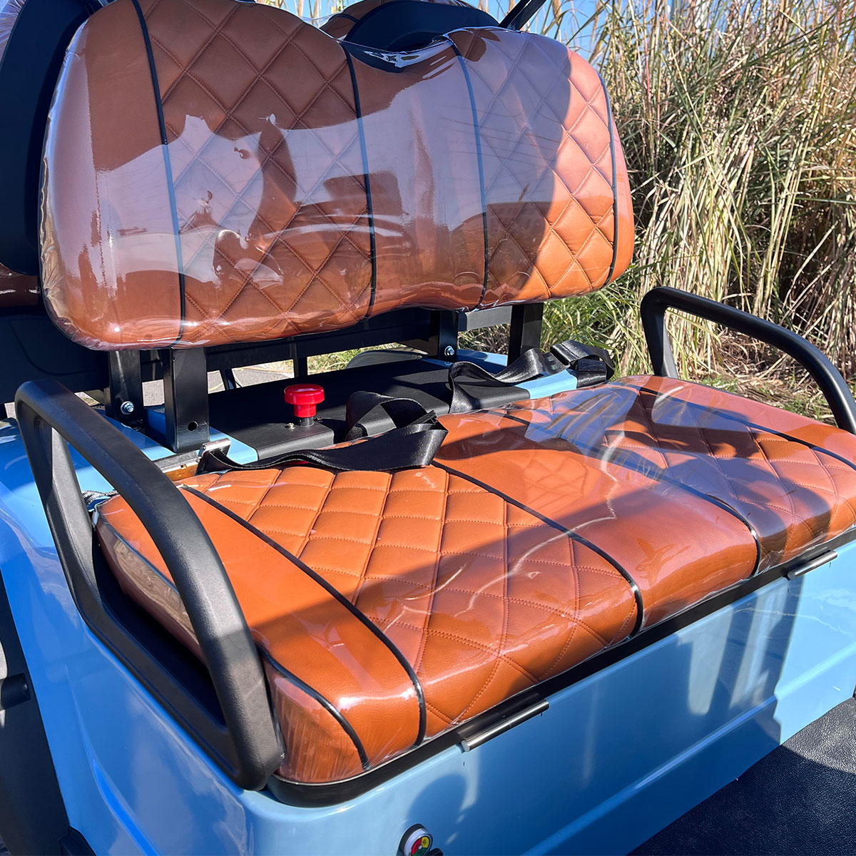4 Passenger Utility Street Legal Golf Cart 19 Double luxury seat