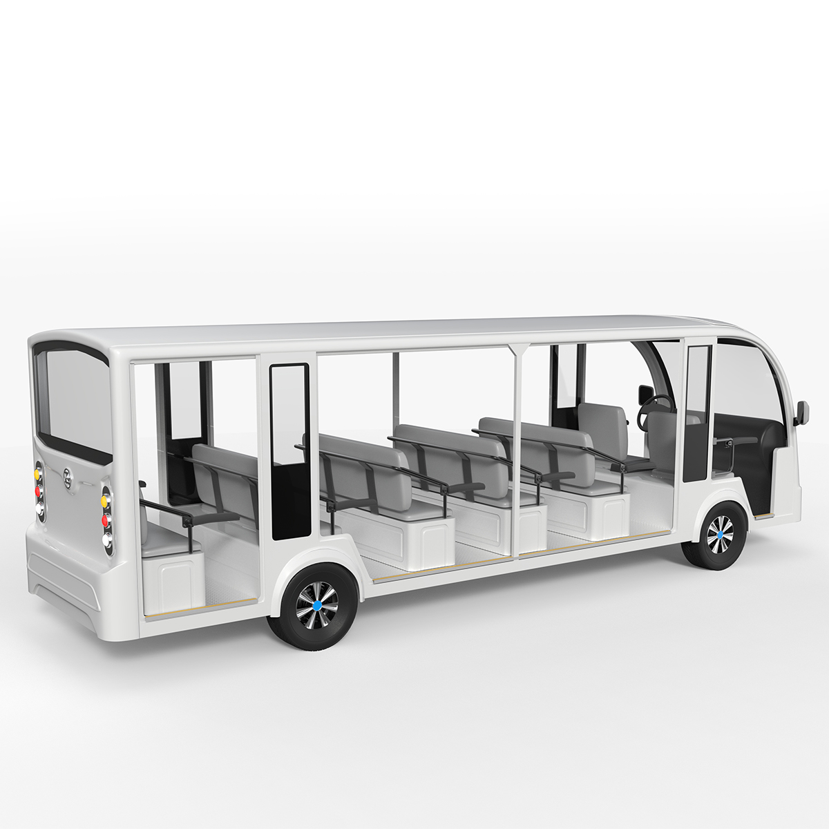 17 Seats Gasoline Sightseeing car that's ready for any terrain 16 17 Seats Gasoline Sightseeing car that's ready for any terrain - Image 3