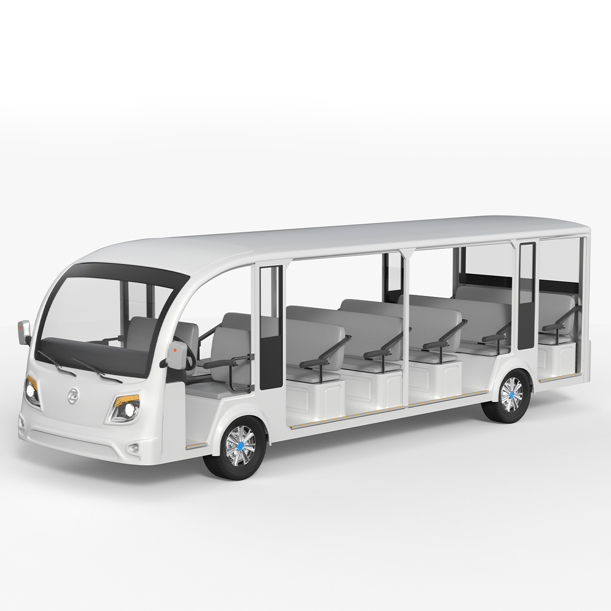 23 Seats Gasoline Sightseeing bus exported USA 14 23 Seats Gasoline Sightseeing bus exported USA