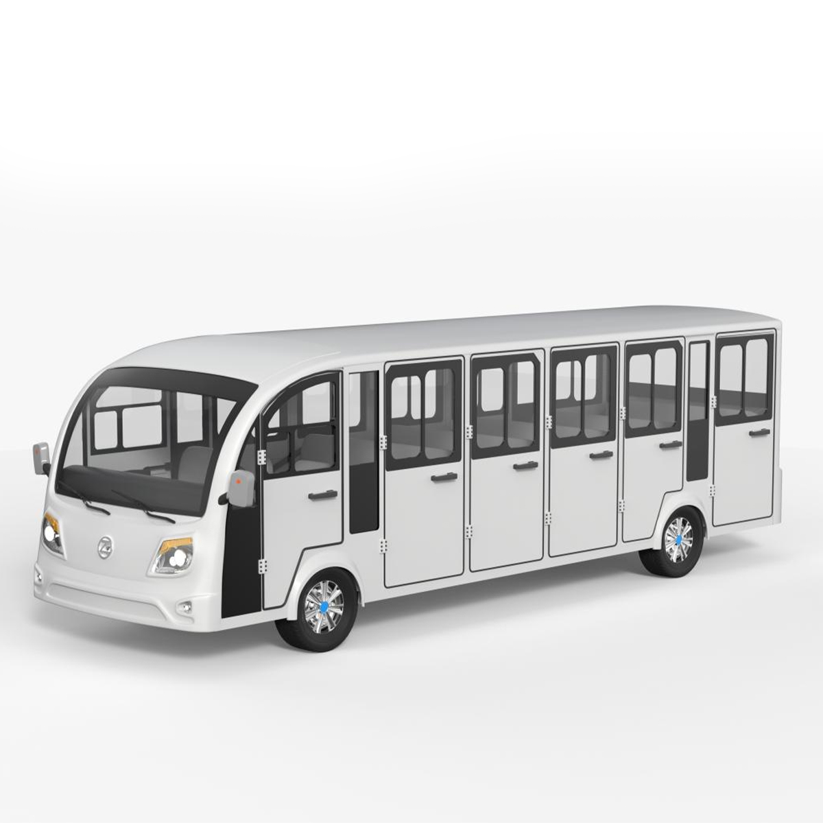 23 Seats Gasoline Sightseeing bus exported USA 19 23 Seats Gasoline Sightseeing bus exported USA - Image 6