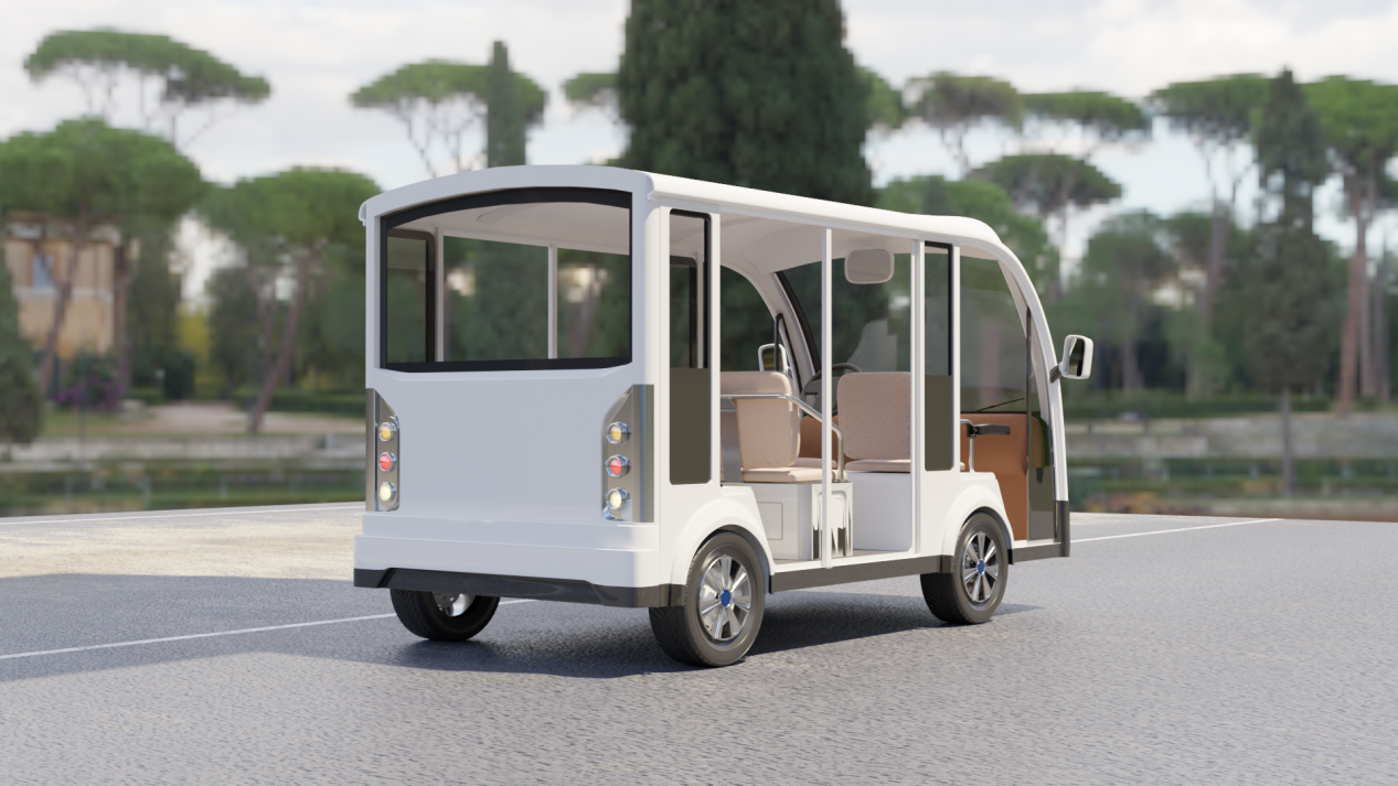 8 Seats Gasoline Sightseeing car 15 8 Seats Gasoline Sightseeing car - Image 2